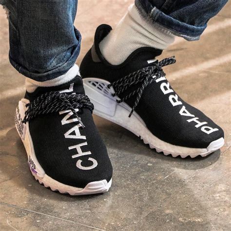 chanel x adidas pharrell nmd hu race trail|Adidas pharrell x Chanel NMD.